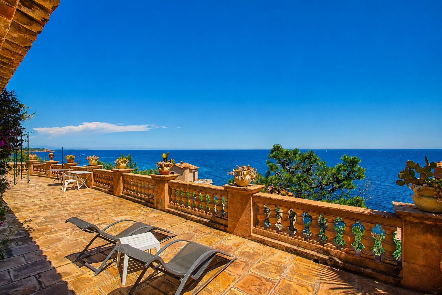Vue mer panoramique Antheor St Raphael