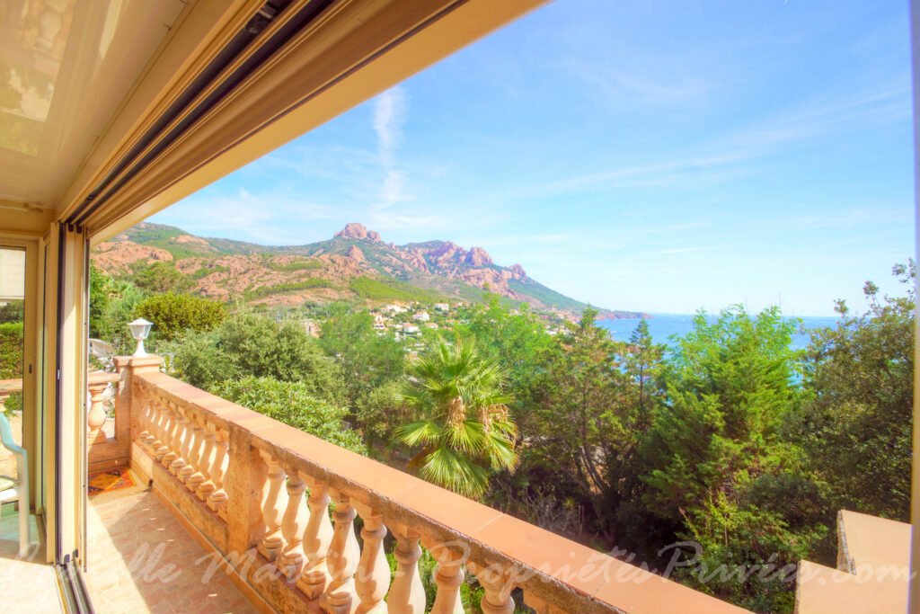 Vue mer Estérel Antheor Agay
