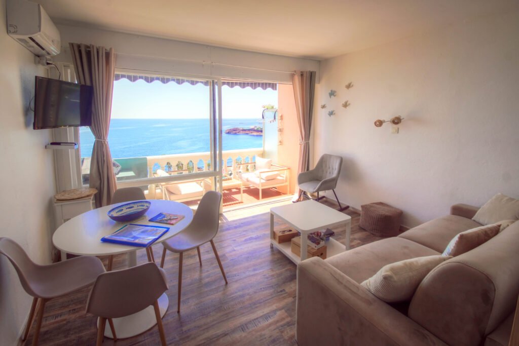 Vue mer Antheor Agay Studio renove