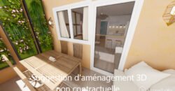 🏡 Studio avec coin nuit – Résidence avec piscine aux Golfs de Valescure