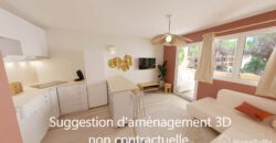 🏡 Studio avec coin nuit – Résidence avec piscine aux Golfs de Valescure